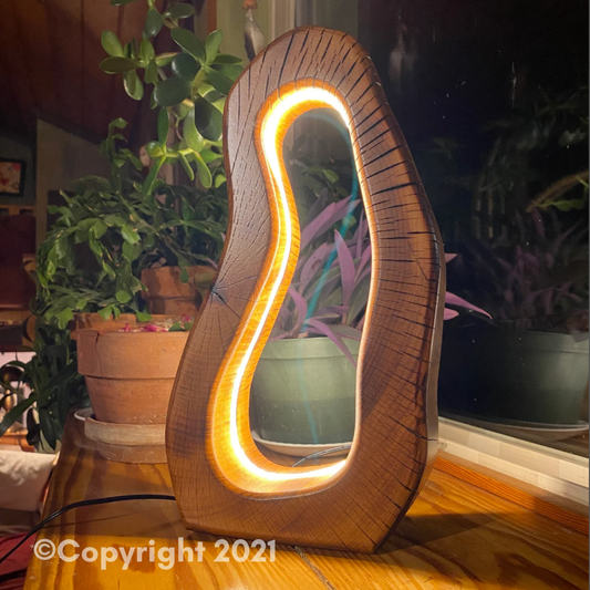 Essential Madre- Wooden Ambience Lamp- Home Decor - Handmade Furniture - Mothers Day gift for her- Minimalist