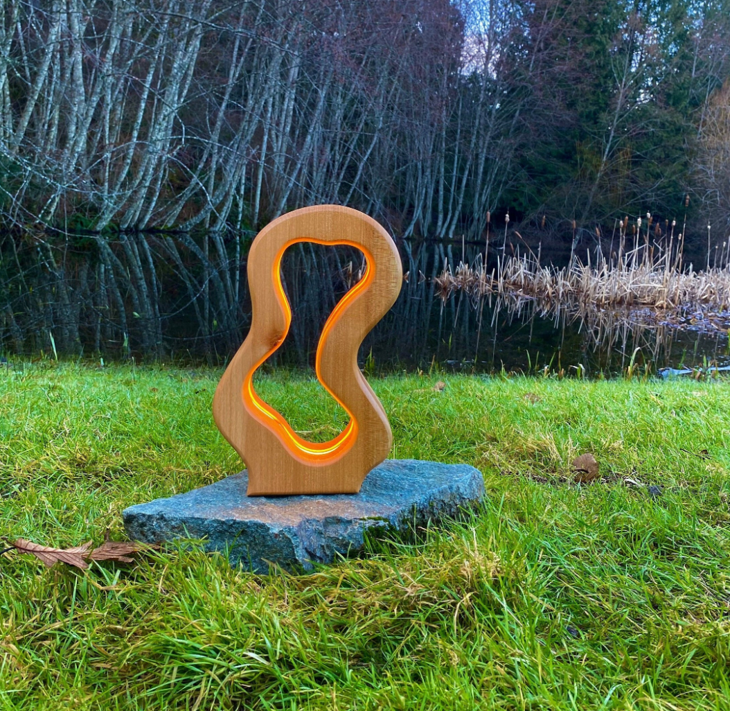 "Omega" Wooden Lamp