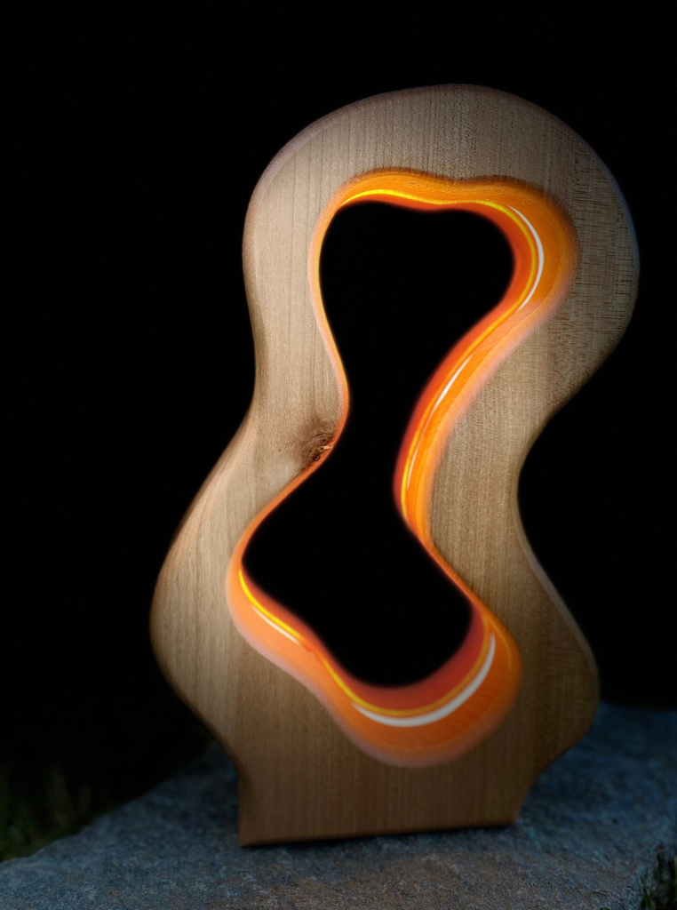 "Omega" Wooden Lamp